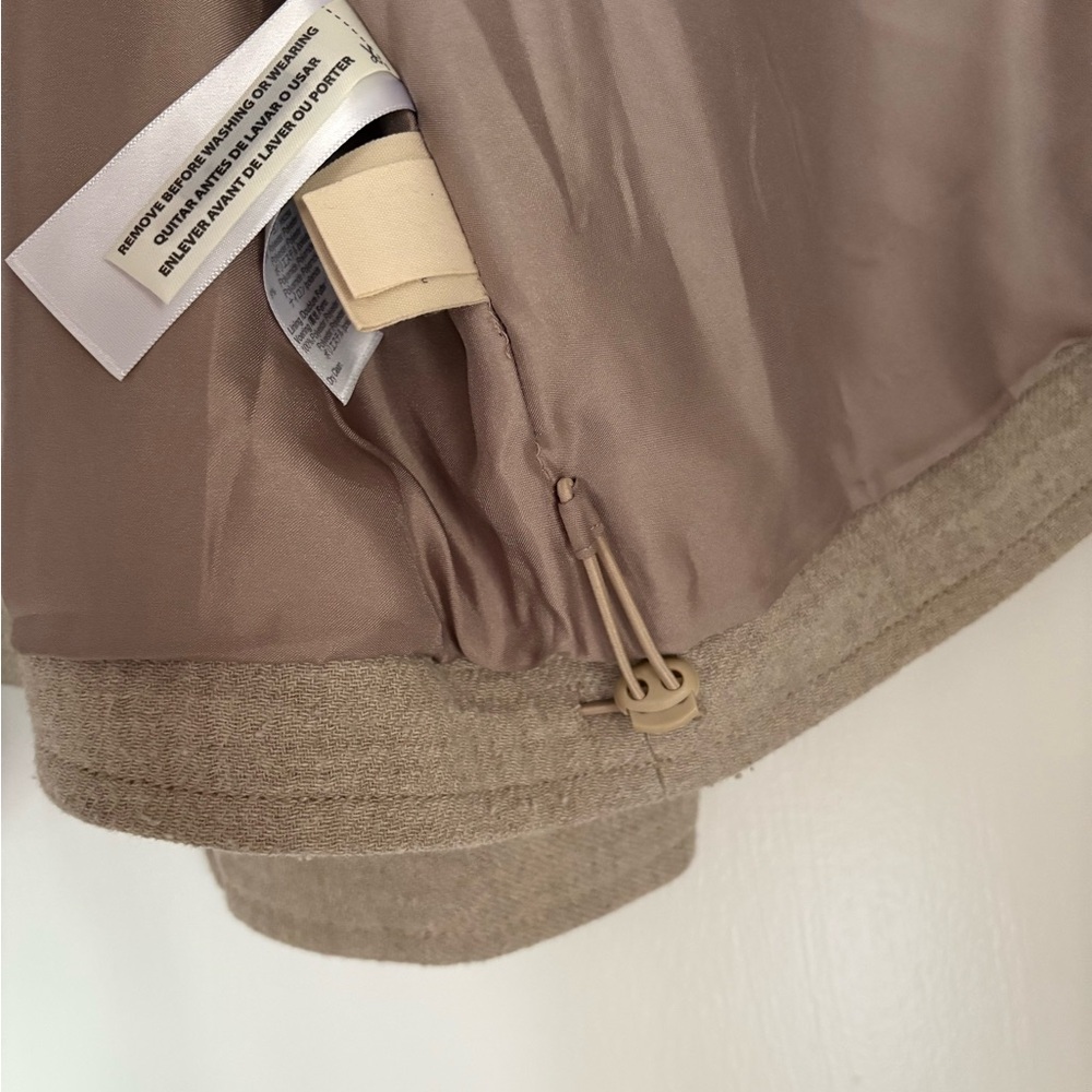 Women's Madewell Clairmont Crop Jacket - “oatmeal heather” - Picture 5 of 5